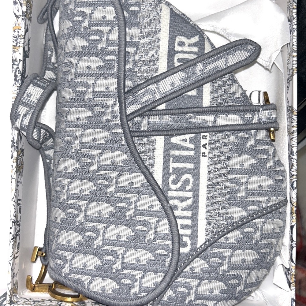 Gray Christian Dior saddle - need to get rid off due to me moving
